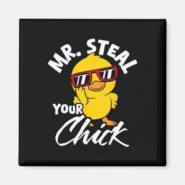 Íman Sr. Steal Seu Humor Páscoa Pintinho (Frente)