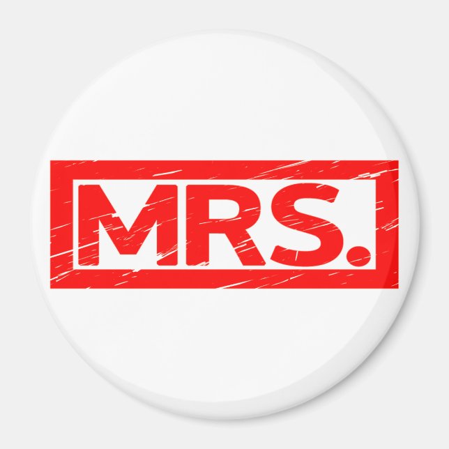 Íman Sra. Stamp (Frente)
