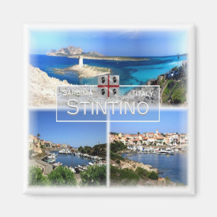 Íman SRD017 STINTINO - Mosaico - Sardenha - Fridge