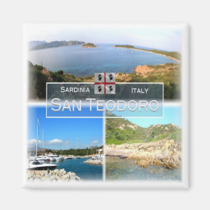Íman SRD020 SAN TEODORO - Mosaico - Sardenha - Fridge