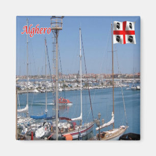 Íman SRD066 ALGHERO - Costa do Coral - Sardenha - Fecho