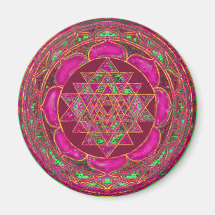 Íman Sri Lakshmi Yantra Mandala