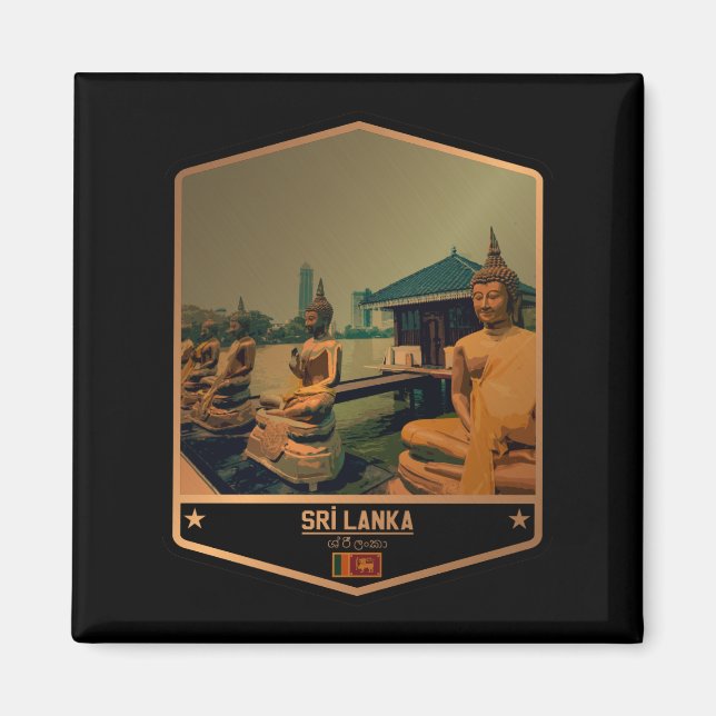 Íman Sri Lanka (Frente)