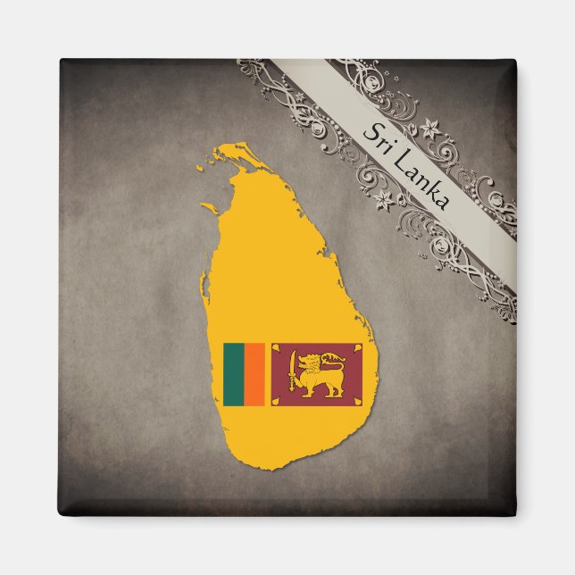 Íman Sri Lanka (Frente)