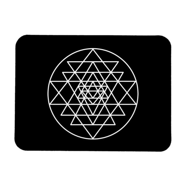 Íman Sri Yantra (Horizontal)