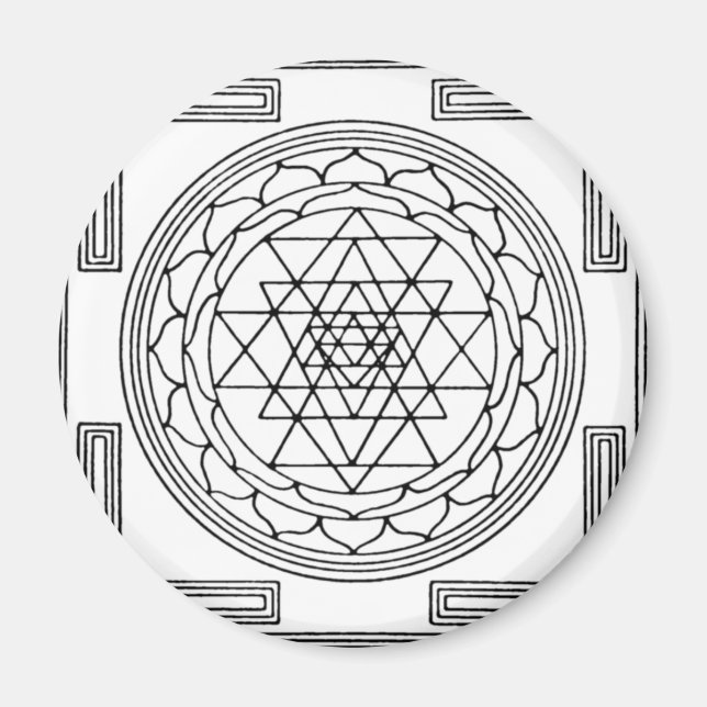 Íman Sri Yantra Mandala (Frente)