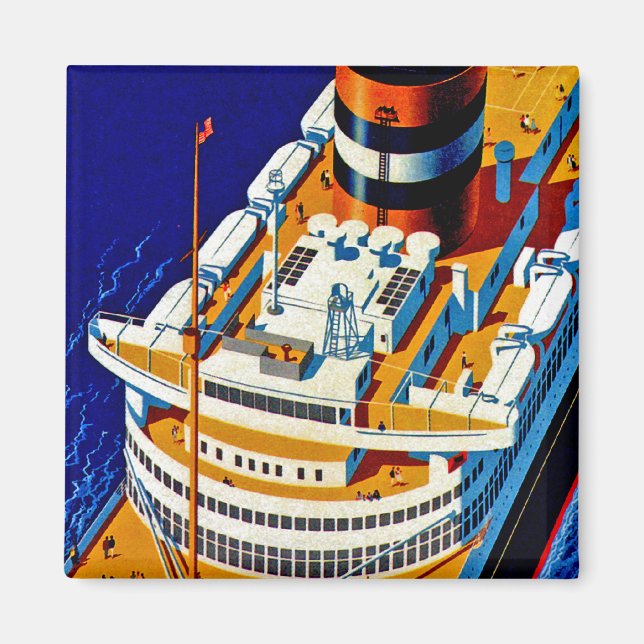 Íman SS Nieuw Amsterdam (Frente)