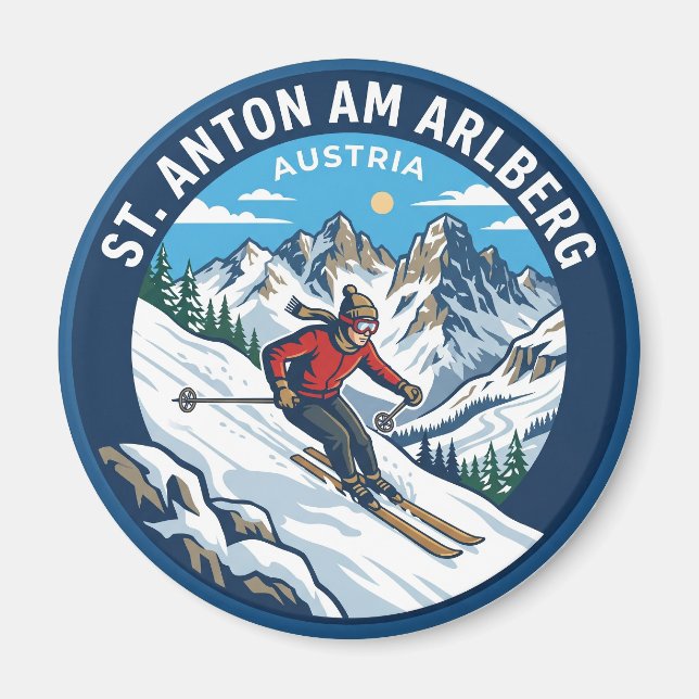 Íman St. Anton am Arlberg Áustria (Frente)