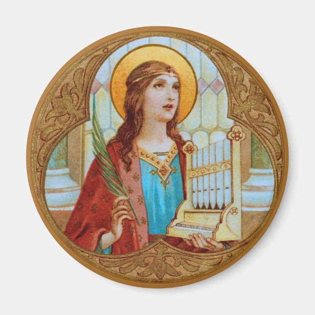 Íman St. Cecília de Roma (BK 003) (Frente)