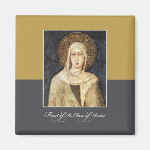 Íman St. Clare de bênçãos do dia de banquete de Assi