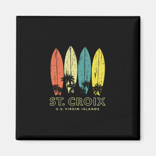 Íman St Croix Retro Surfboards Antigos Meninos Meninas 