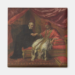 Íman St. Filippo Neri que cura o papa Clemente VIII