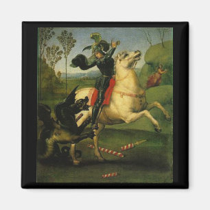 Íman St George que luta o dragão