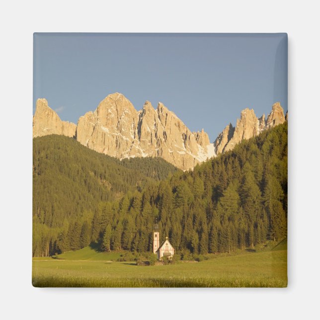 Íman St Giovanni, Val di Funes, Dolomitas, Itália (Frente)
