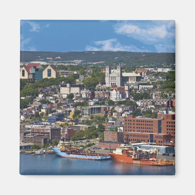 Íman St. John's, Terra Nova e Labrador, Canadá, a costa (Frente)