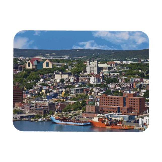 Íman St. John's, Terra Nova e Labrador, Canadá, a costa (Horizontal)