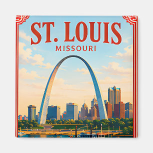 Íman 🌉 St Louis Missouri Vacação Gateway Arch 🌉