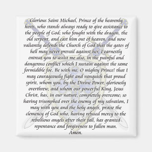 Íman St Michael - espadas e protetor