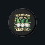 Íman St Patrick’s Day Lucky Shamrock Gnome<br><div class="desc">St Patrick’s Day Lucky Shamrock Gnome</div>