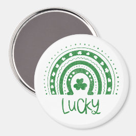 Íman St.Patricks Day Lucky Green Magnet