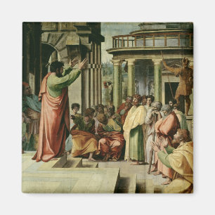 Íman St Paul que Preaching em Atenas (desenhos animados