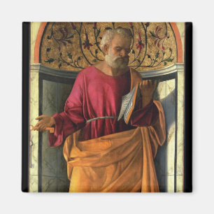 Íman St Peter (tempera em canvas)