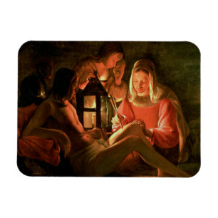 Íman St. Sebastian tendido pela mulher santamente (o