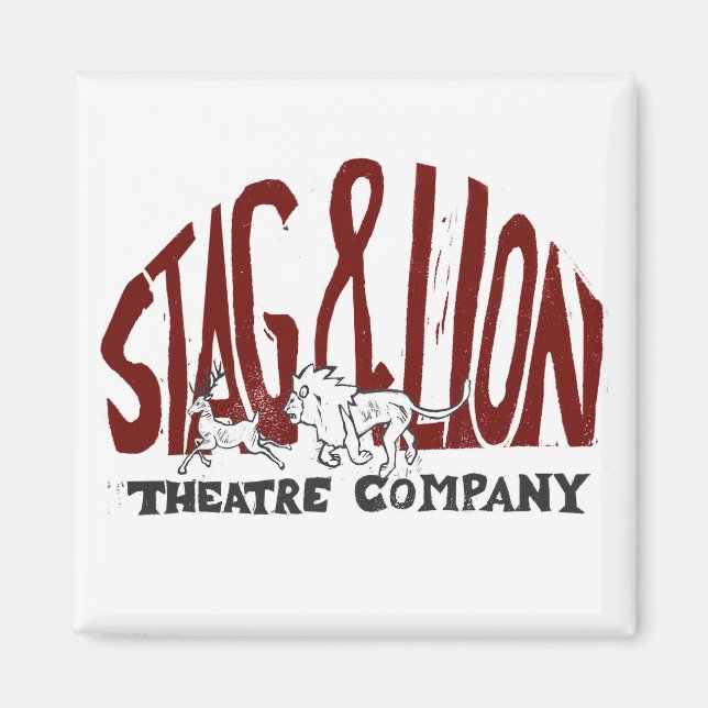 Íman Stag & Lion Magnet (Frente)