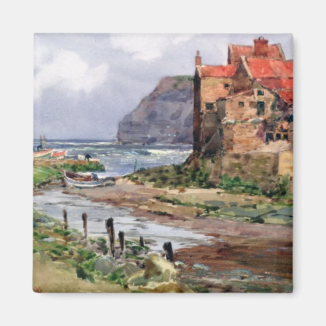 Íman Staithes, c.1897-1918 (Frente)