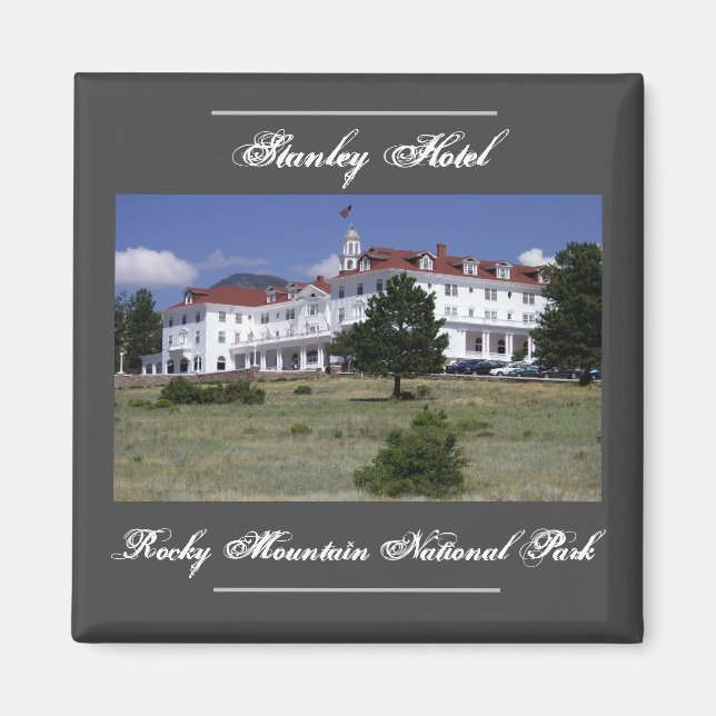 Íman Stanley Hotel Estes Park Colorado (Frente)