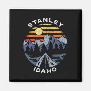 Íman Stanley Idaho Montanhas Férias Acampamento Lembran
