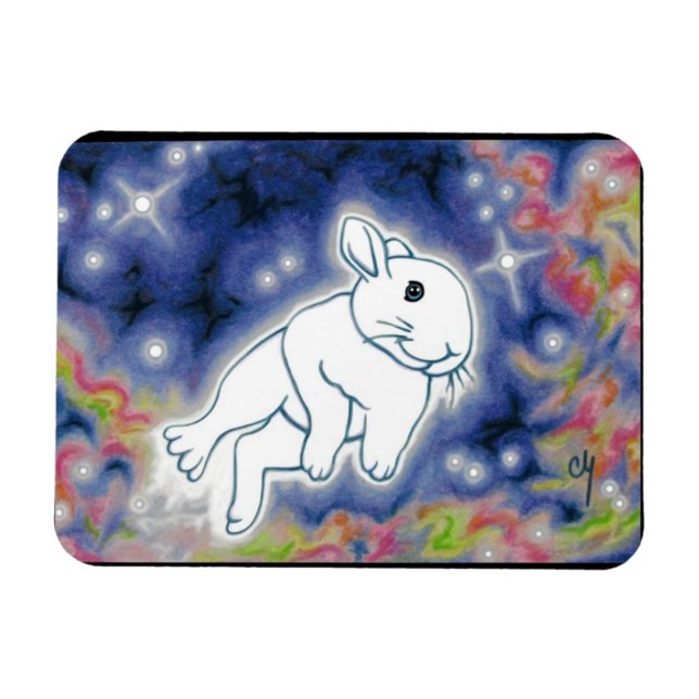 Íman Star Bunny por Carrie Michael (Horizontal)