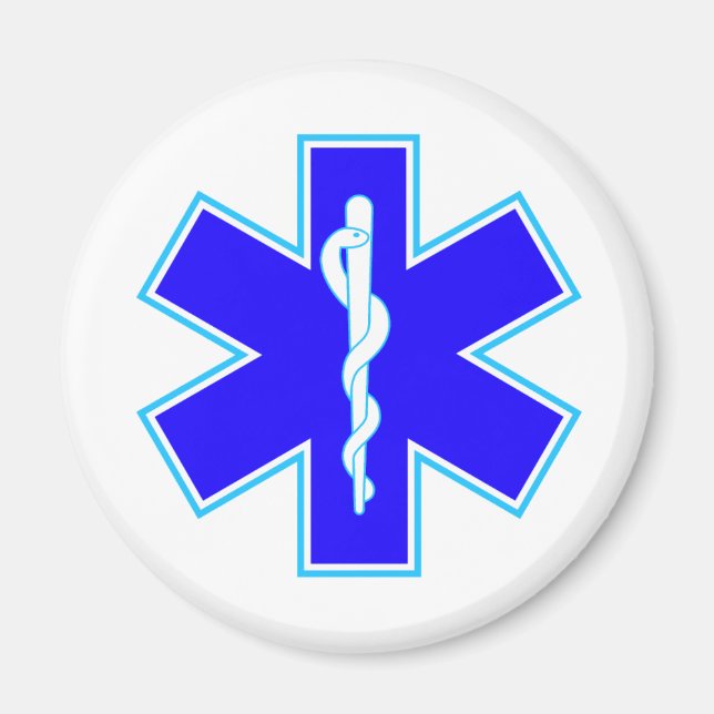 Íman Star of Life (ambulância) (Frente)