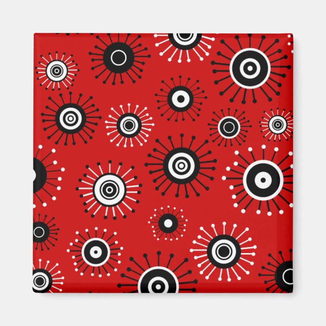 Íman Starburst de Mod Retro (Frente)