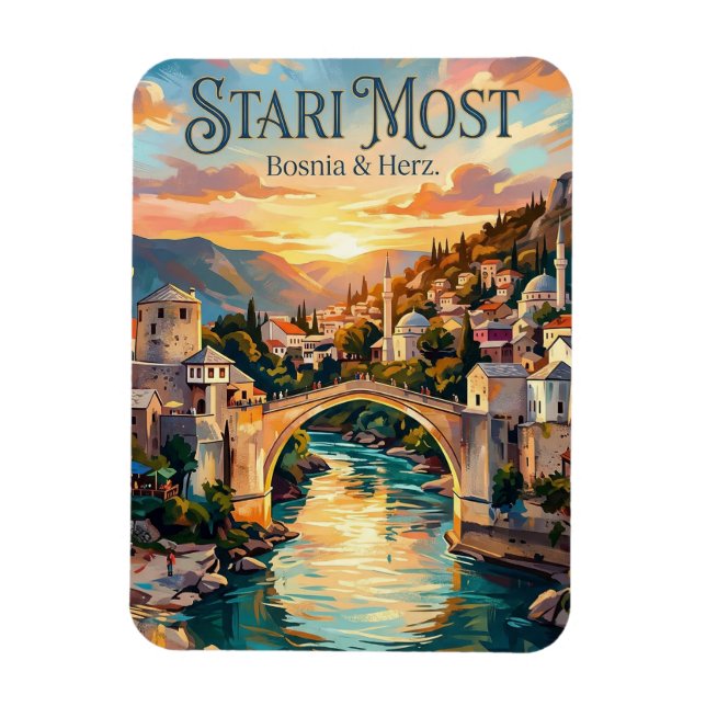 Íman Stari Most Bósnia & Herz. (Vertical)