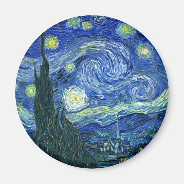 Íman Starry Night (Frente)
