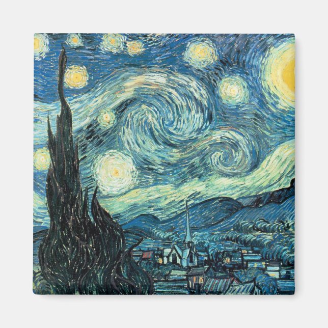 Íman Starry Night (Frente)
