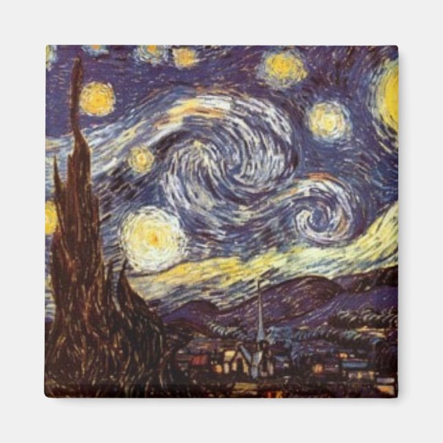 Íman Starry Night (Frente)