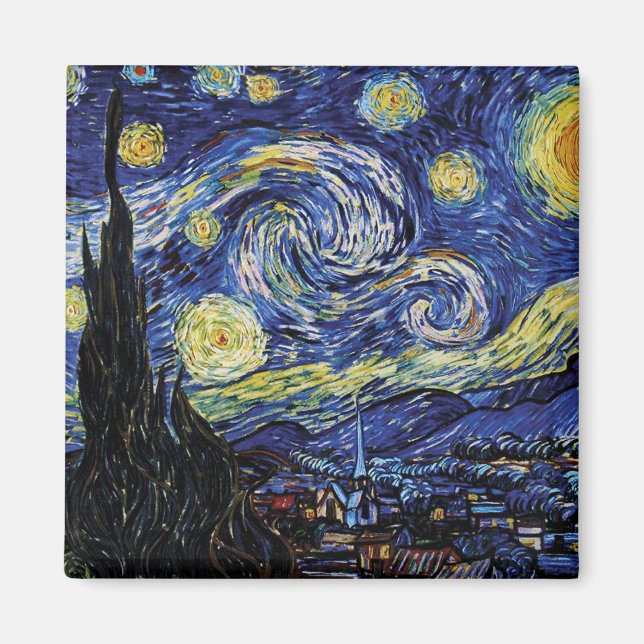 Íman Starry Night (Frente)