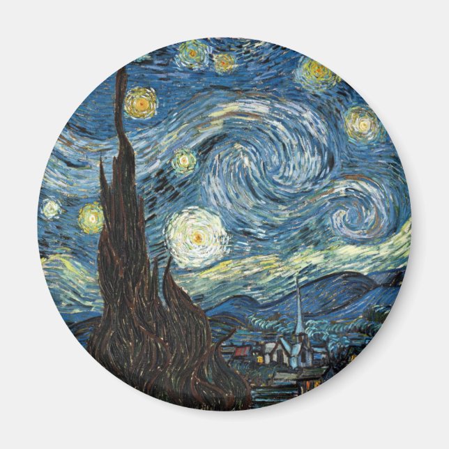 Íman Starry Night (Frente)