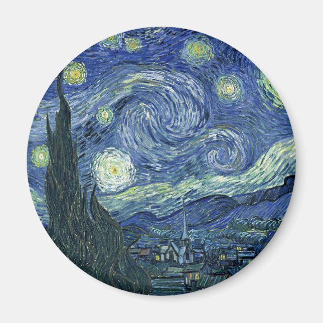 Íman Starry Night (Frente)