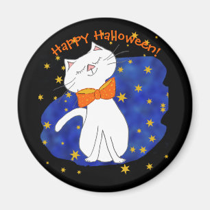Íman Starry Night Kitty Halloween