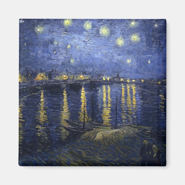 Íman Starry Night Over the Rhône (Frente)