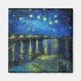 Íman Starry Night Over the Rhone por Vincent Van Gogh