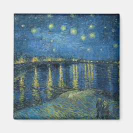 Íman Starry Night Over the River Rhone (por van Gogh)