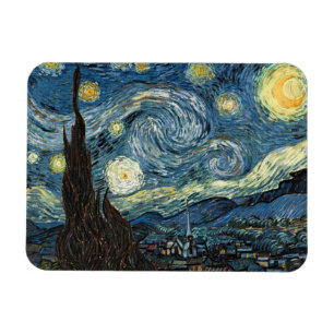 Íman Starry Night por Van Gogh