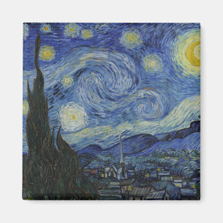 Íman Starry Night por Vincent Van Gogh