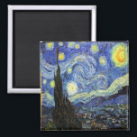 Íman Starry Night Por Vincent Van Gogh 1889<br><div class="desc">Tanto quanto sei,  estas imagens estão em dominio público e acreditam ser livres de usar sem restrições nos EUA. Por favor,  entre em contato comigo se você descobrir que qualquer uma dessas imagens não está no Dominio público.</div>