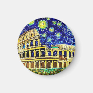 Íman Starry Night Roma Itália