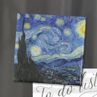 Íman Starry Night | Vincent Van Gogh
